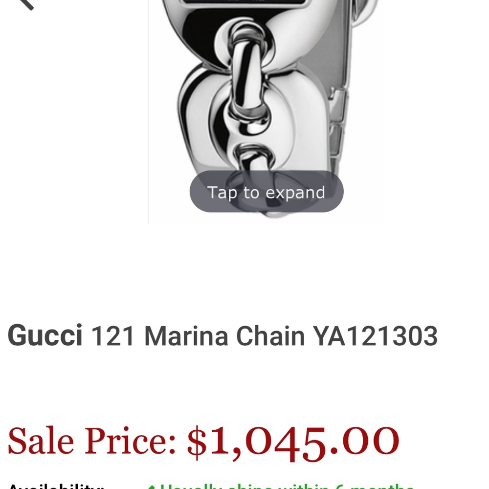 Gucci Bangle Chain Watch - Picture 12 of 12